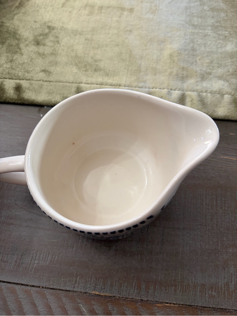 Vintage Currier &Ives Creamer Pitcher - Picture 6 of 8